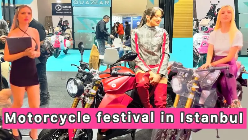 نمایشگاه و فستیوال بین المللی موتور سیکلت در استانبول