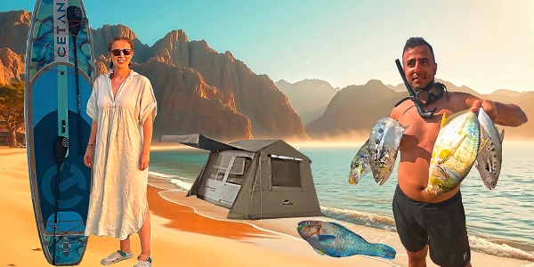 راهنمای سفر ماجراجویانه به قلات شیراز و پارسیان + تجربه کمپینگ و پدل برد