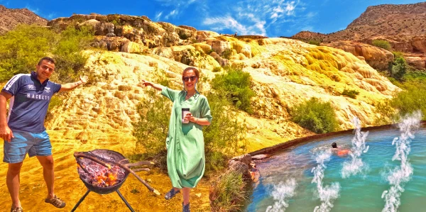 🚙 سفر آفرودی به جیرنده منجیل | سرمای وحشی، مه غلیظ و چشمه آب گرم سنگرود!